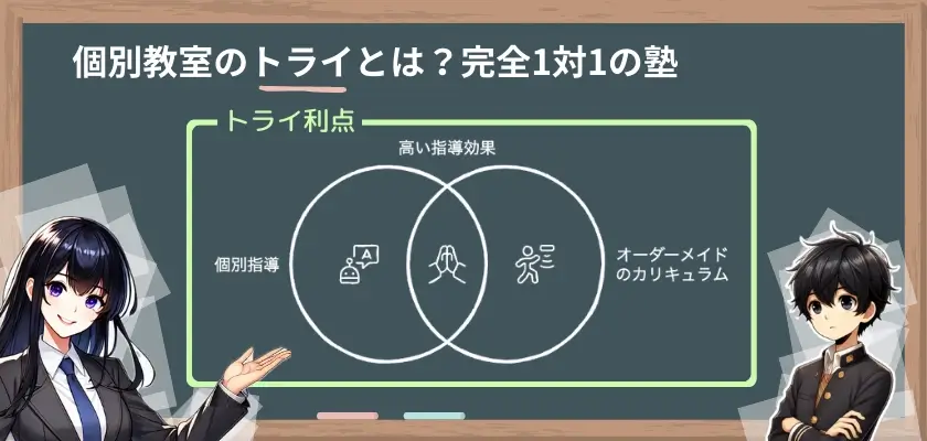 個別教室のトライとは?学習塾の基本情報
